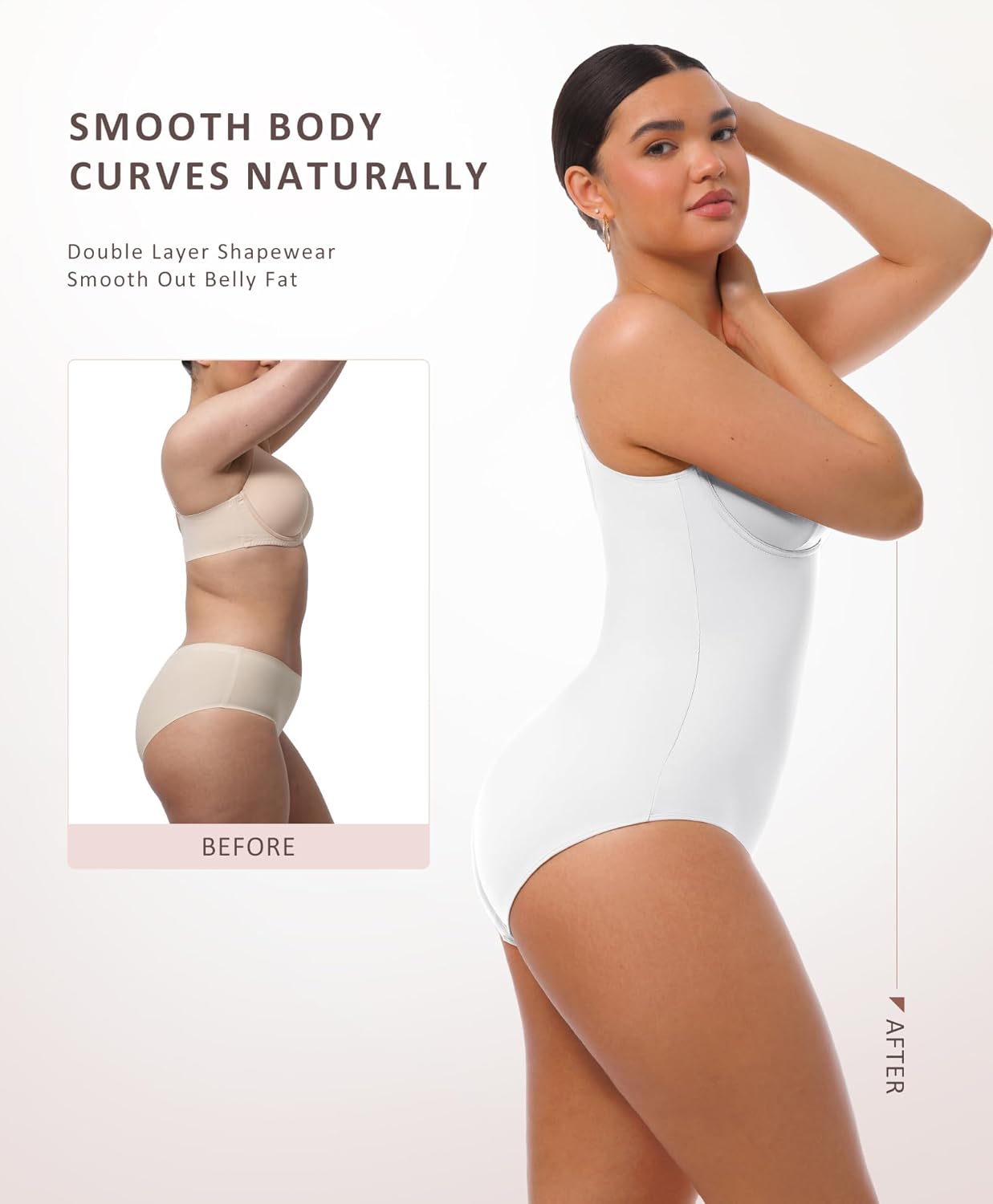 Mila Milano™  |  Bodysuit  |  Corsetto con scollo a V  |  BOGO-collectie: Moeiteloze elegantie