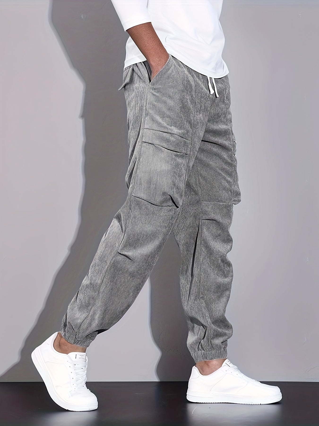 DUMONT LYON | PANTALONI CARGO IN CORDUROY