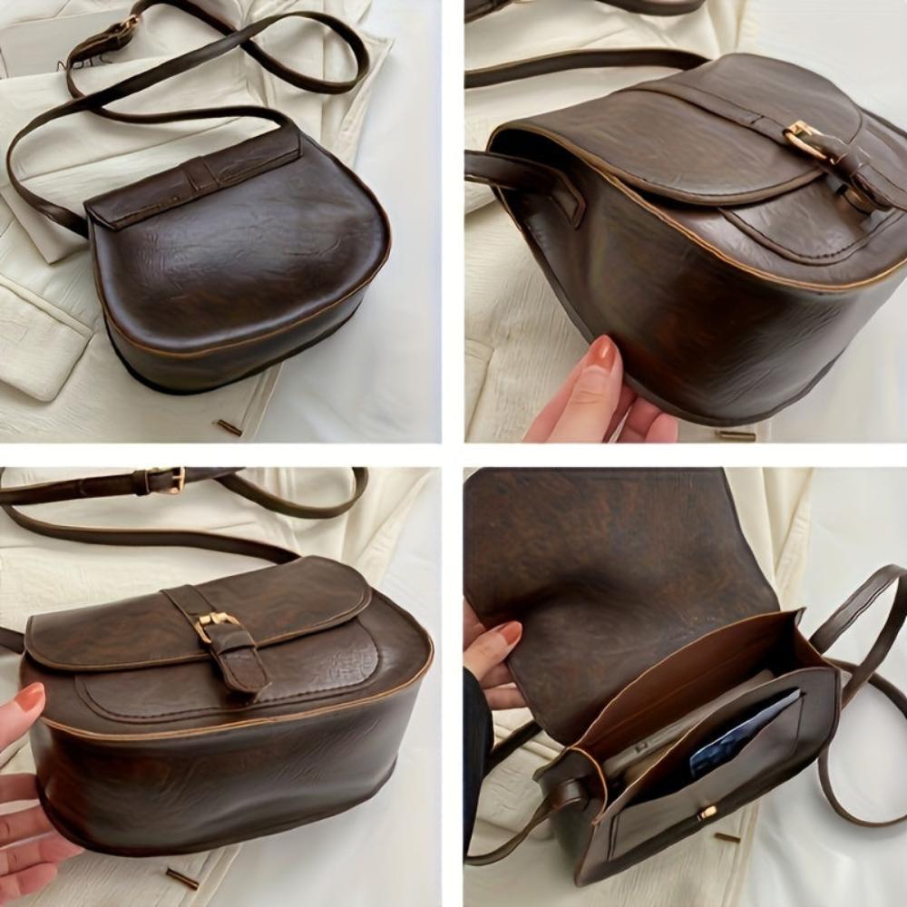 Mila Milano™ | Sac bandoulière classique en forme de selle
