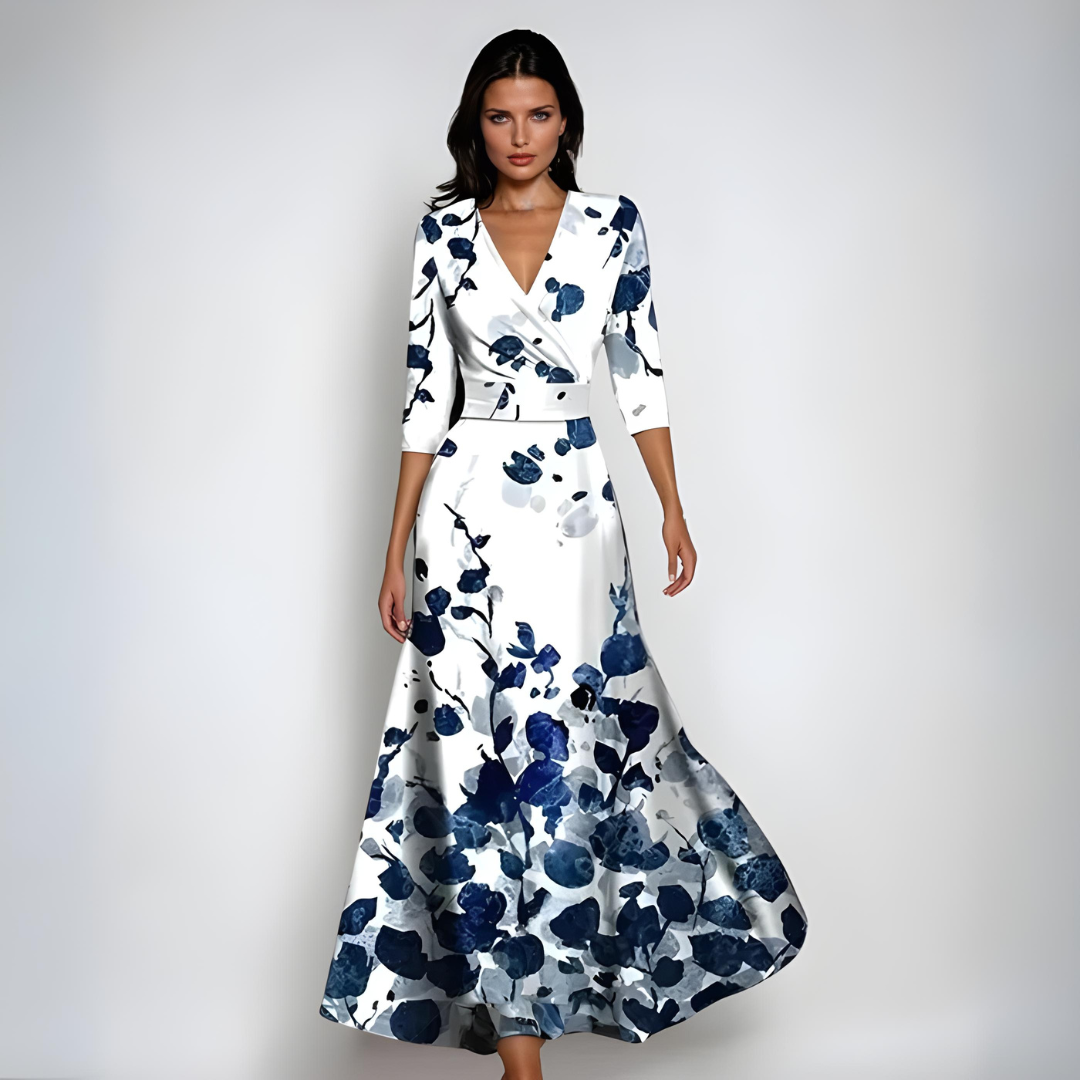 Mila Milano™ | ABITO FLOREALE ELEGANTE