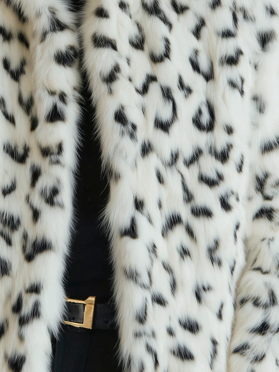 Mila Milano™ | Mooyius Leopard Print Coat