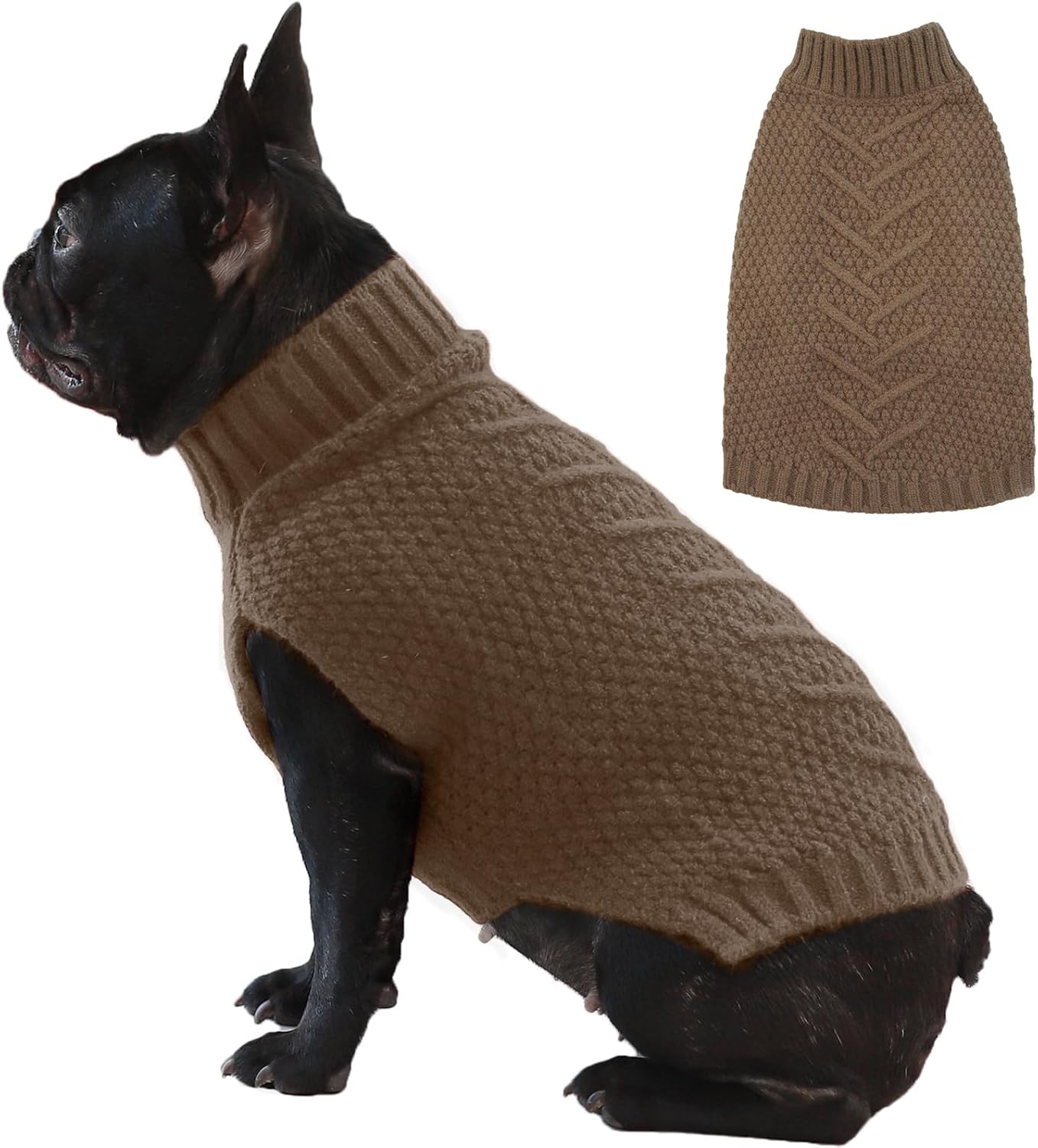 IECOii Sweater for Large Dogs, XXXXL Dog Sweaters for Extra Large Dogs, Cold Weather Winter Jacket for Large Dogs, Warm Autumn Dog Clothes for Large Dogs Knitwear, Doberman, German