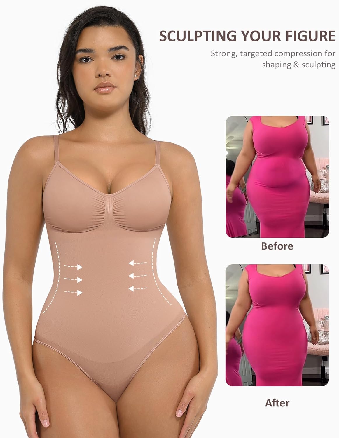 Mila Milano™  |  Bodysuit Up  |  Modellare il controllo dell'addome |  Raddoppia il Tuo Look: Offerta Esclusiva