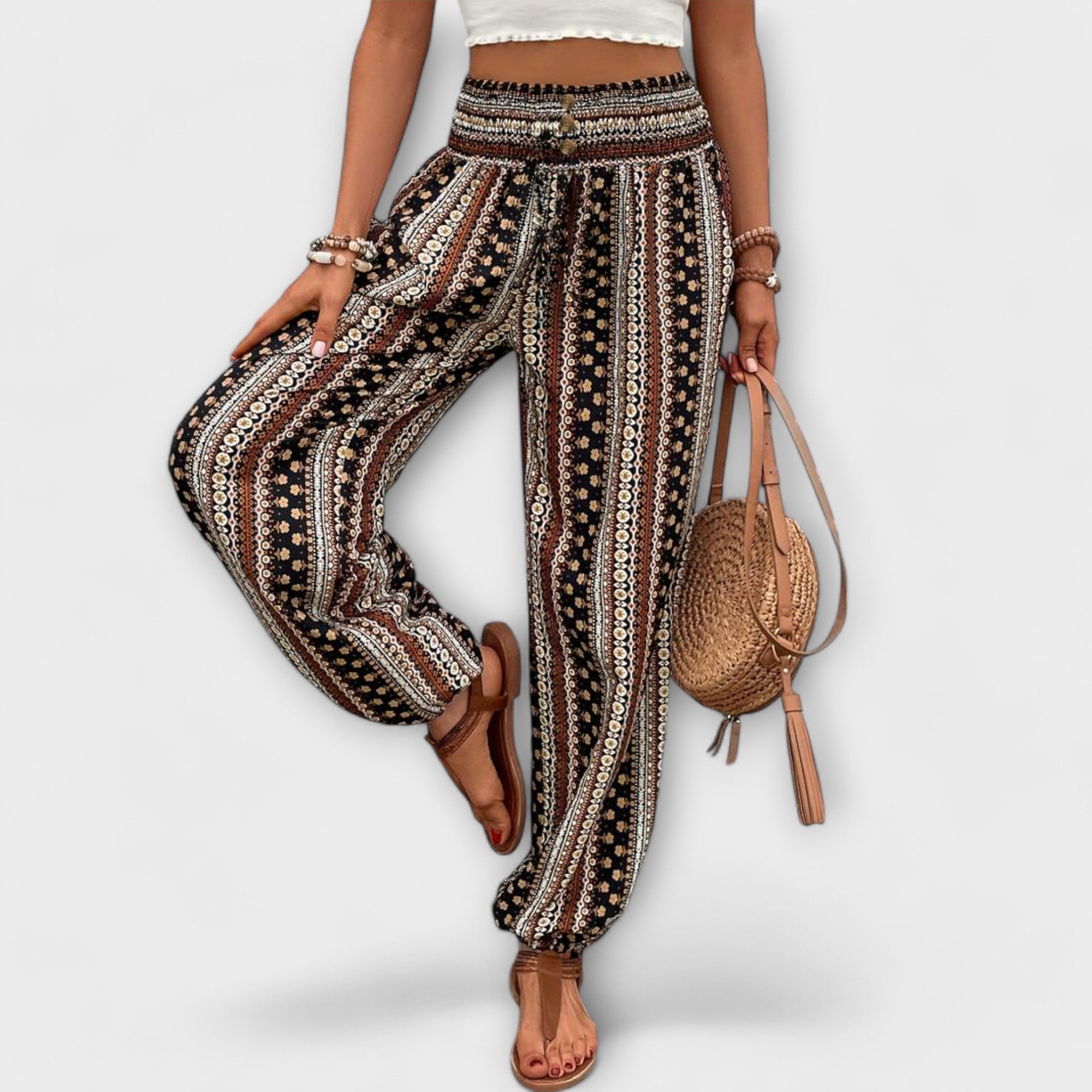 Mila Milano™ | Collant con grafica etnica