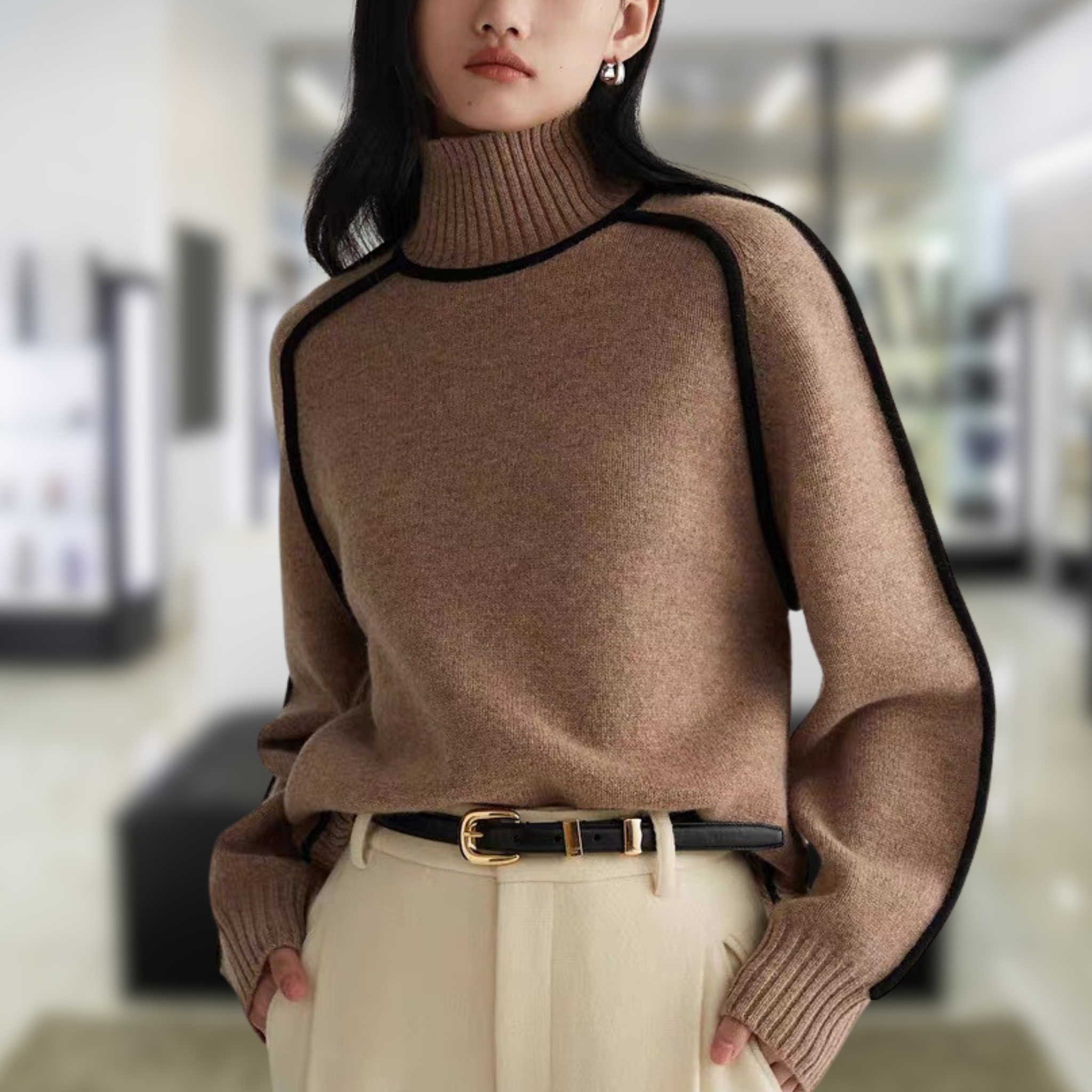 Mila Milano™ | Maglione a collo alto confortevole
