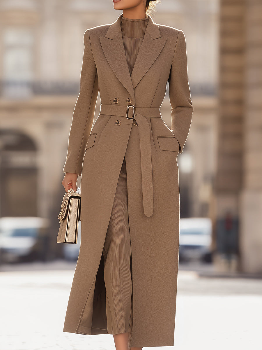 Mila Milano™ | Chic Camel Coat