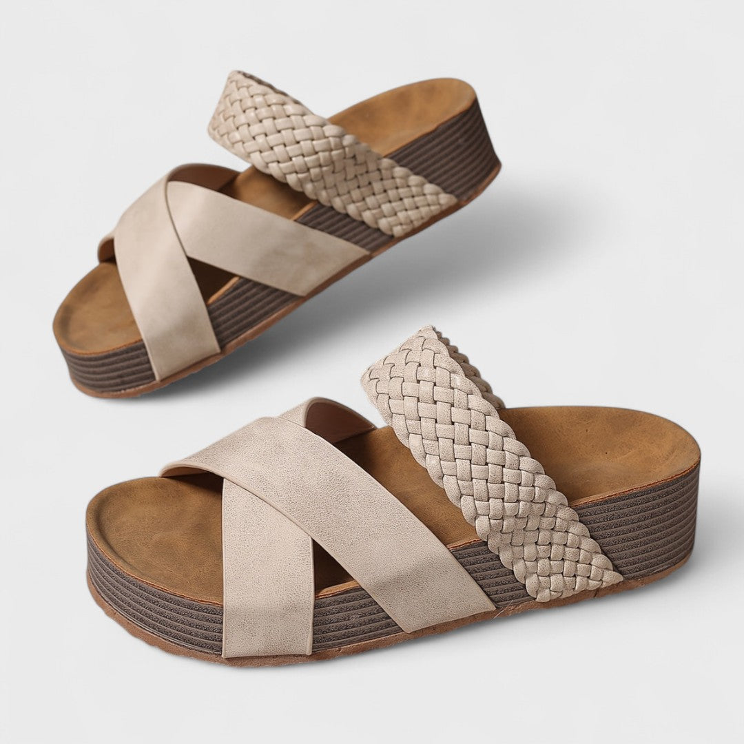 Mila Milano™ | Sandali Ortopedici in Pelle