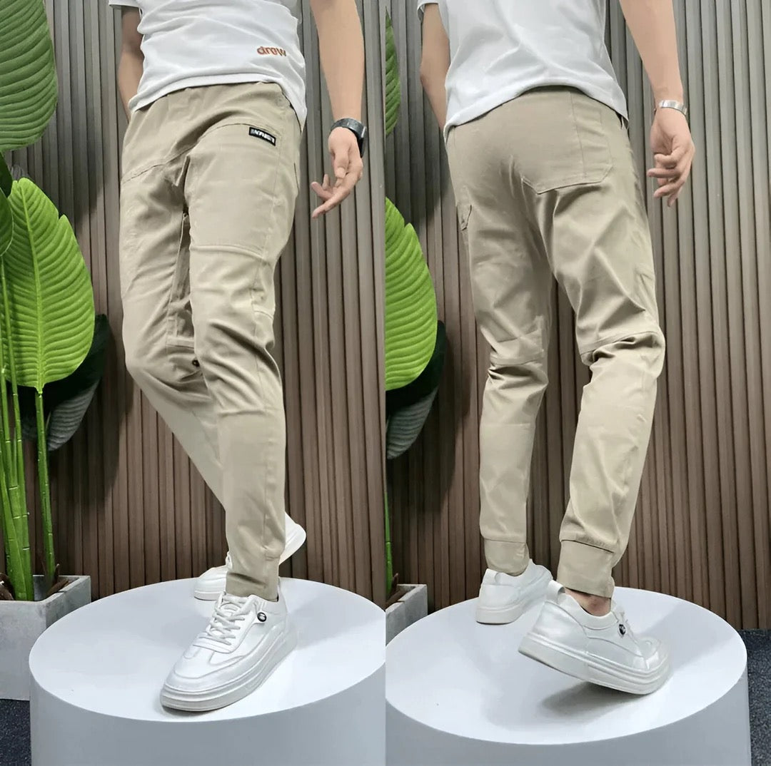 DUMONT LYON | PANTALONI CARGO ELASTICI PER UOMO PREMIUM
