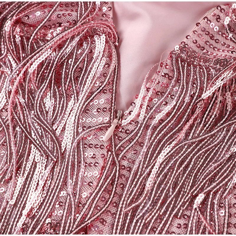 Mila Milano™ | MINI ABITO CON PIUME