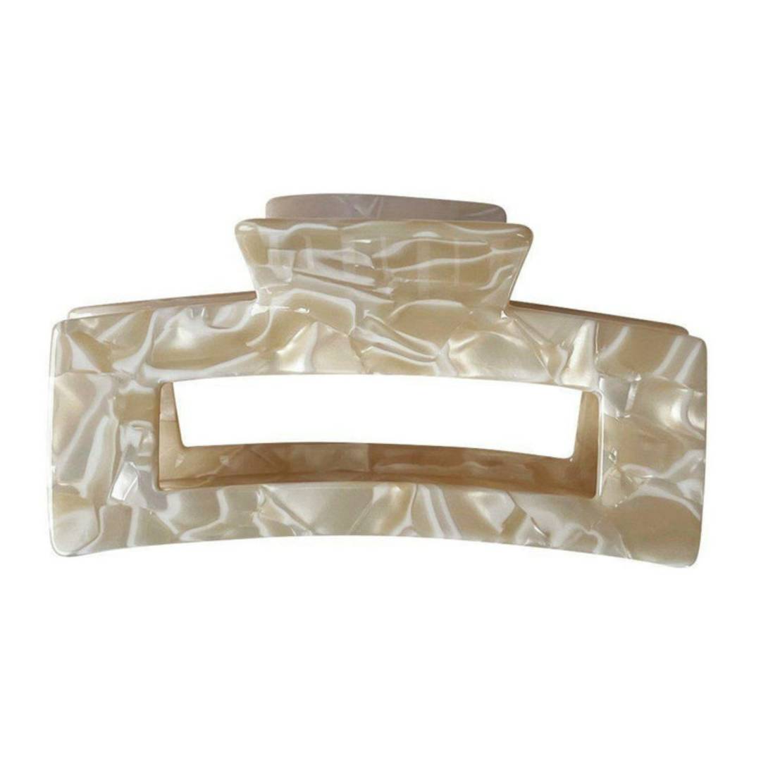 NAOMI Hair Clip - Marble (10 cm)