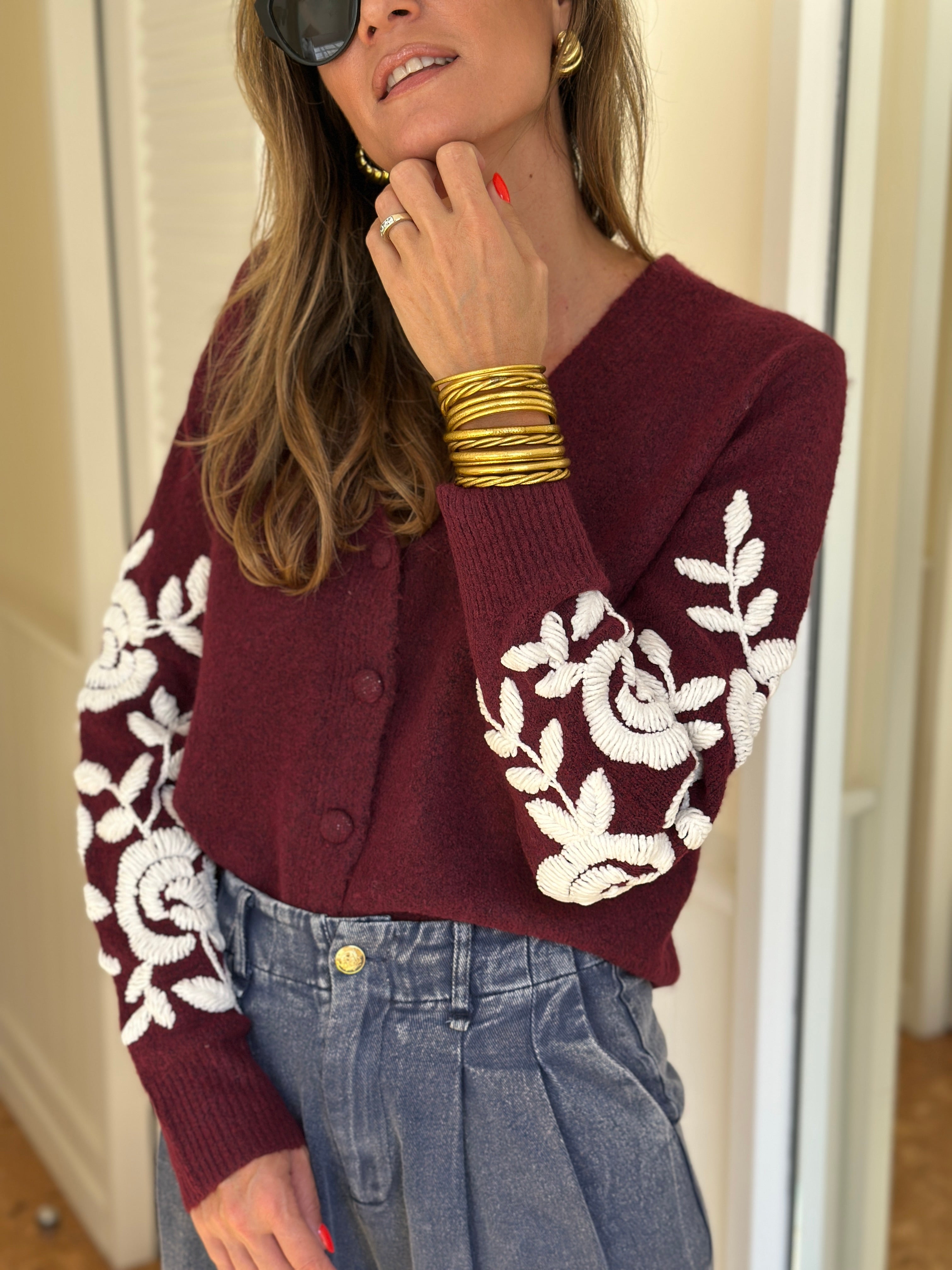 Cardigan Léopoldine