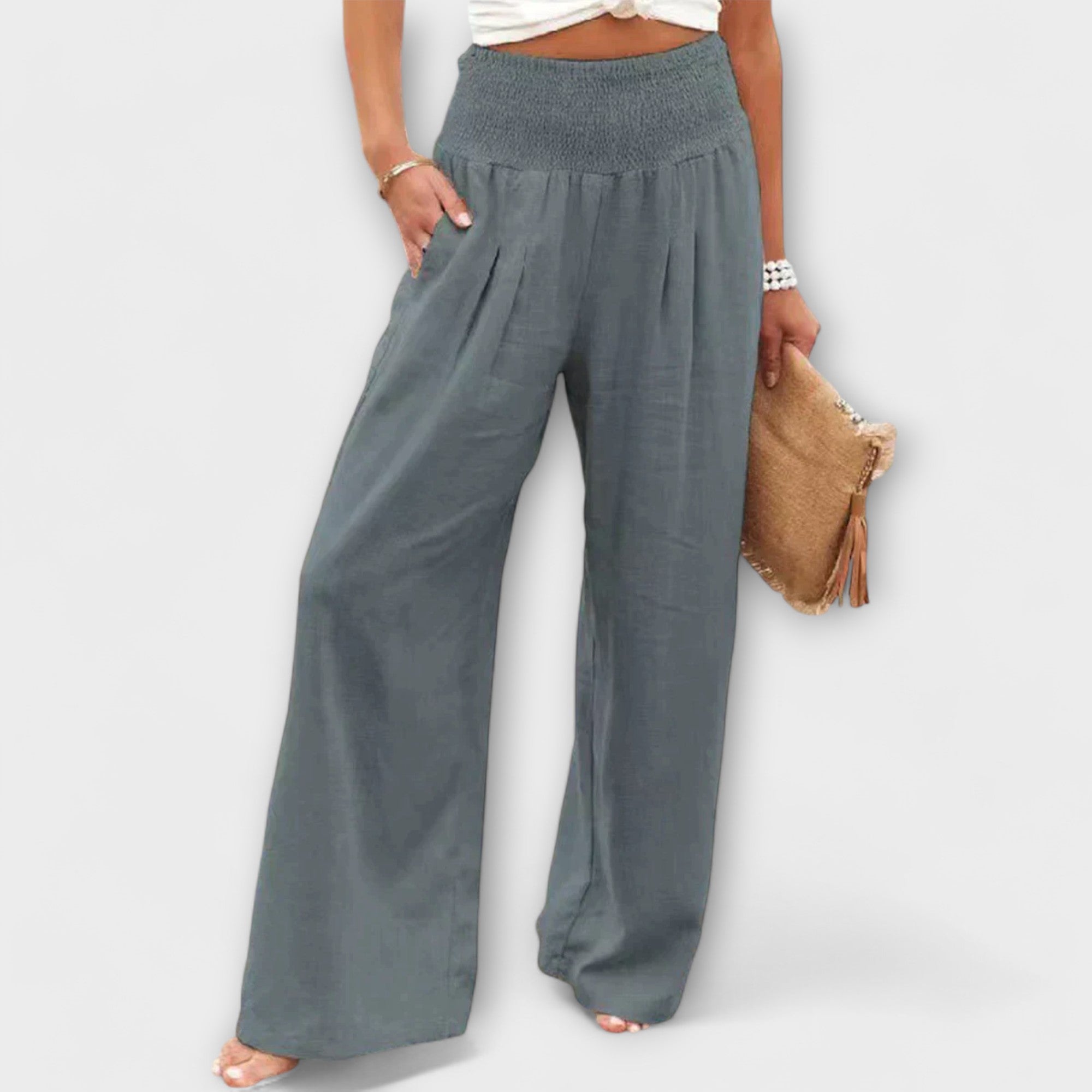 Mila Milano™ | Pantaloni Leggeri ed Eleganti