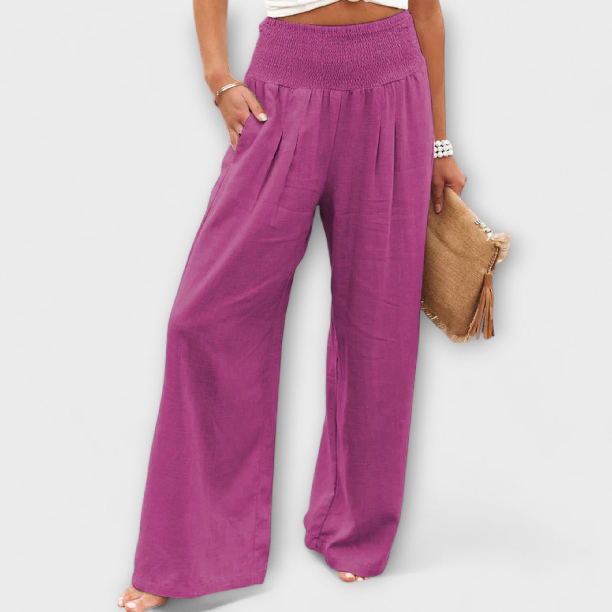 Mila Milano™ | Pantaloni Leggeri ed Eleganti