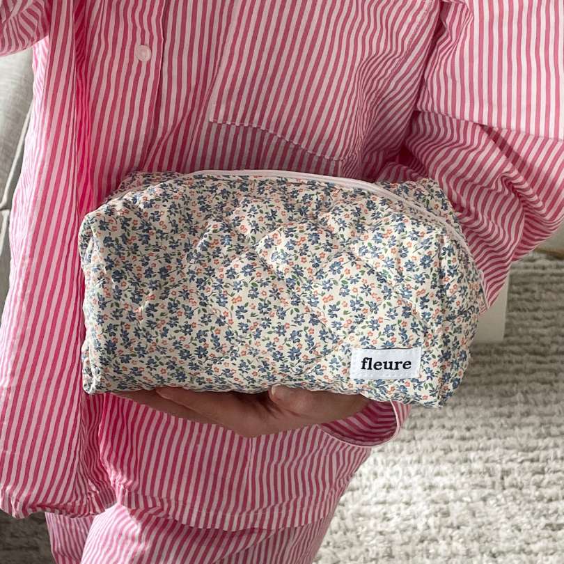 Flora Grande Makeup Bag