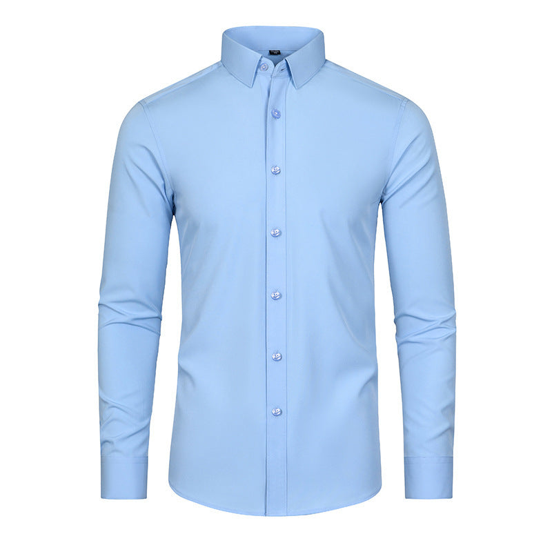Mila Milano™ | Camicia Uomo Elasticizzata No Stiro