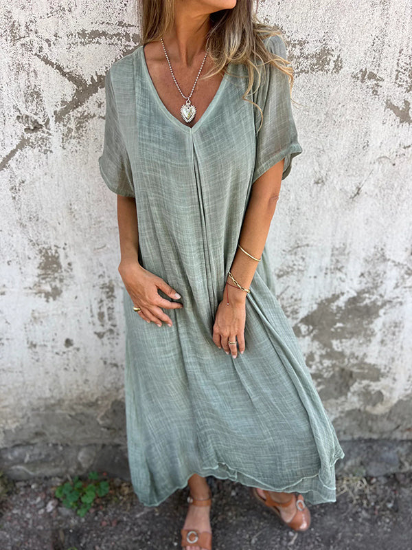 Mila Milano™ | ABITO SCOLLO A V
