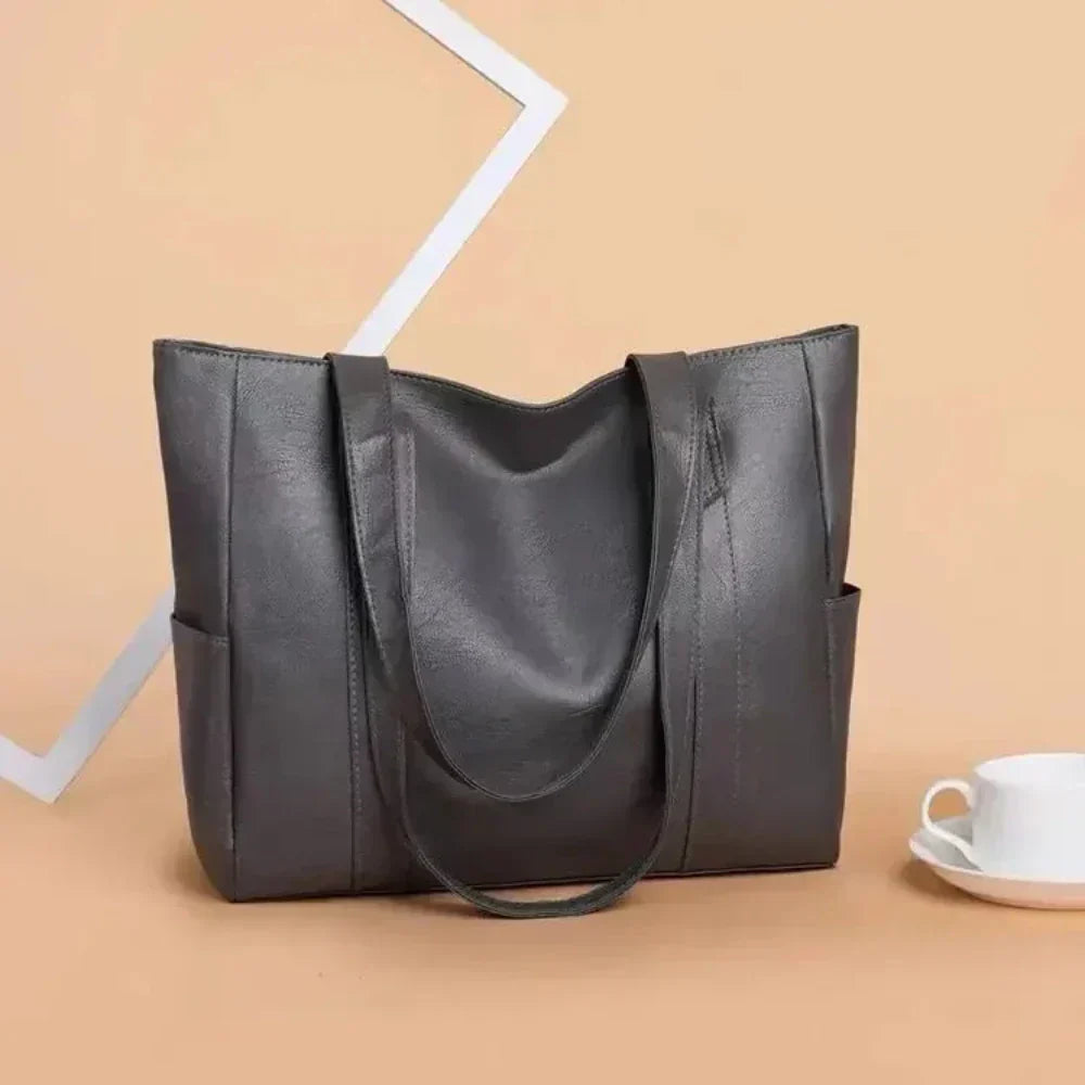 Nora | Sac à épaule doux de luxe minimaliste