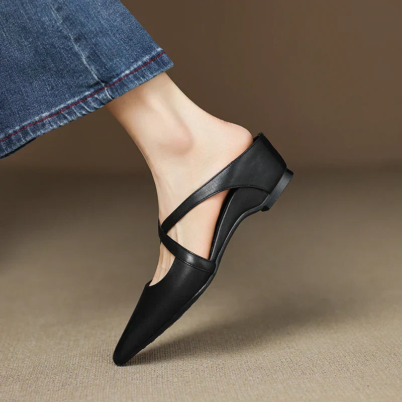Mila Milano™ | Mules in Pelle Vera