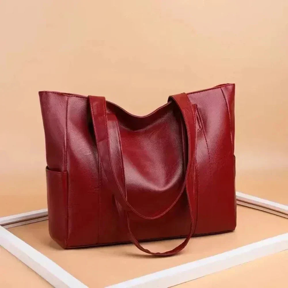 Nora | Sac à épaule doux de luxe minimaliste