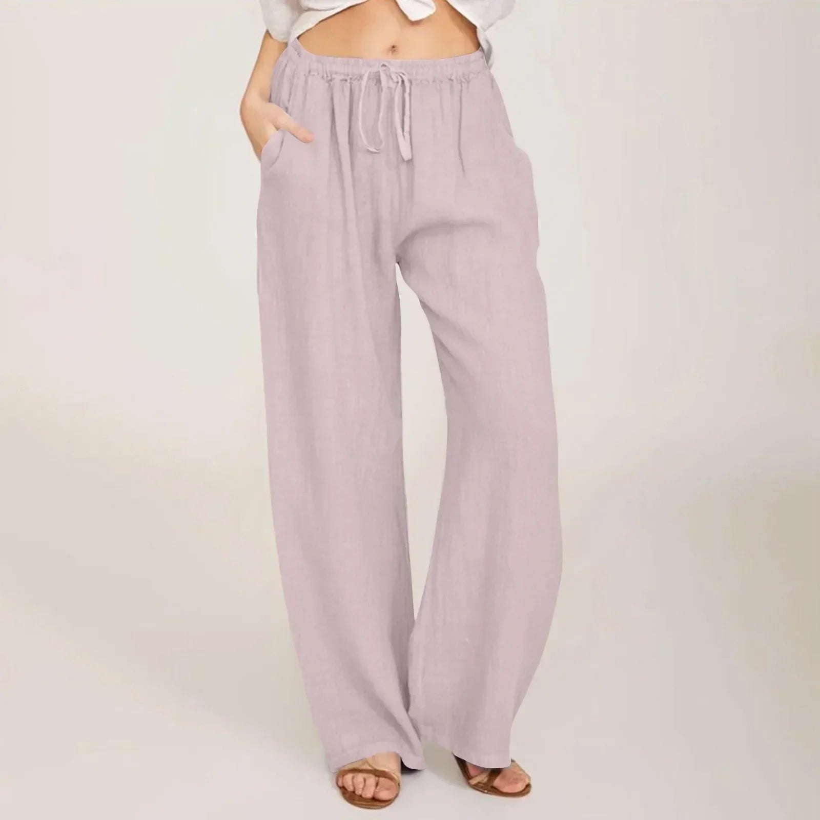 Mila Milano™ | Pantaloni comfort a gamba larga.