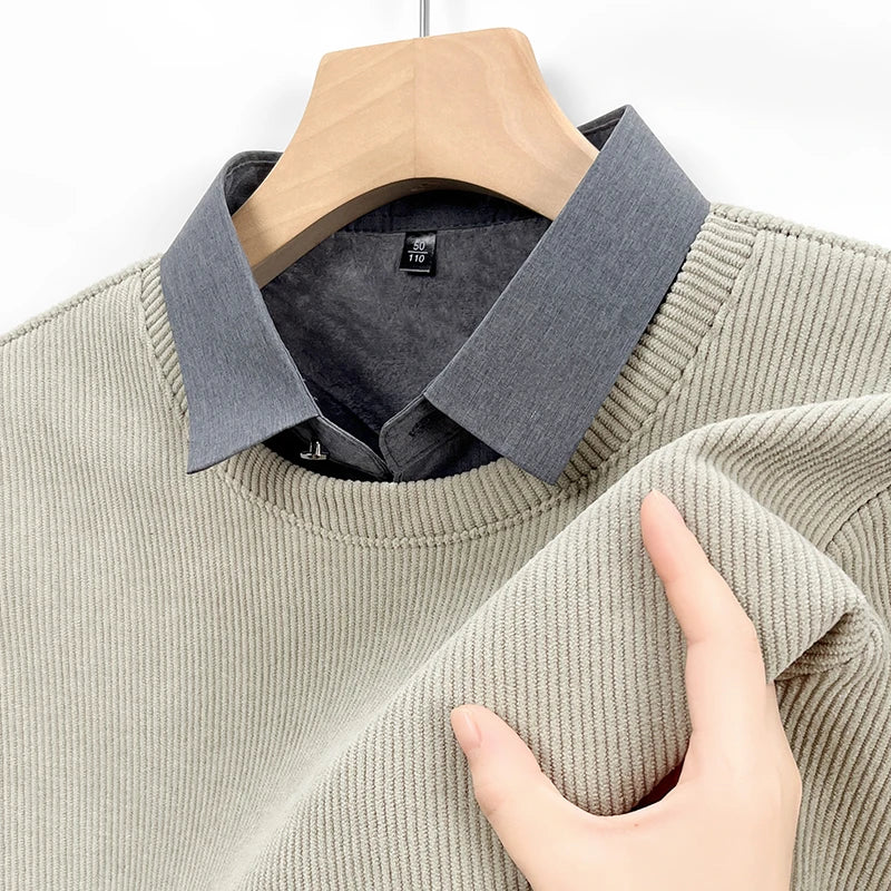 Pullover da uomo 2-in-1