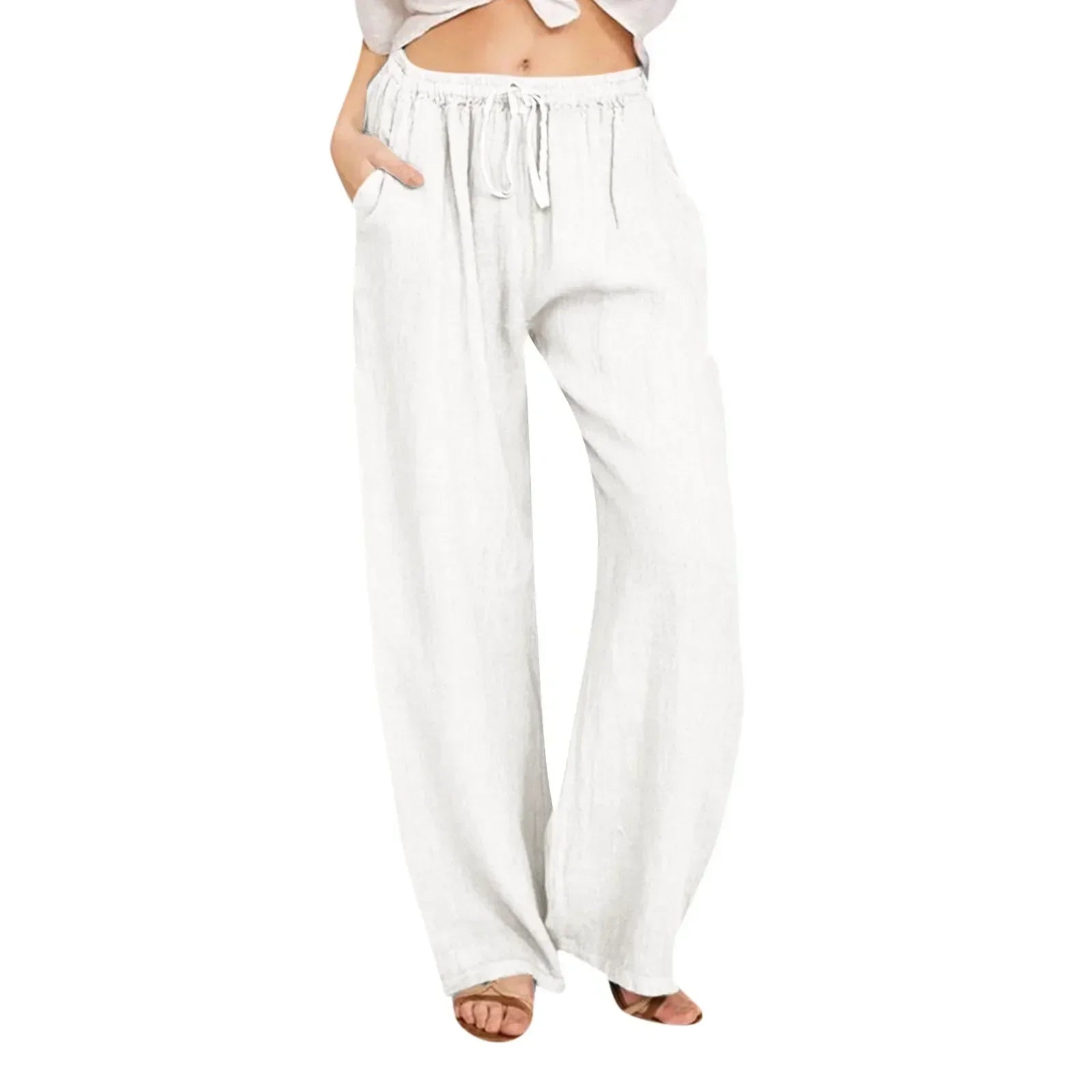 Mila Milano™ | Pantaloni comfort a gamba larga.