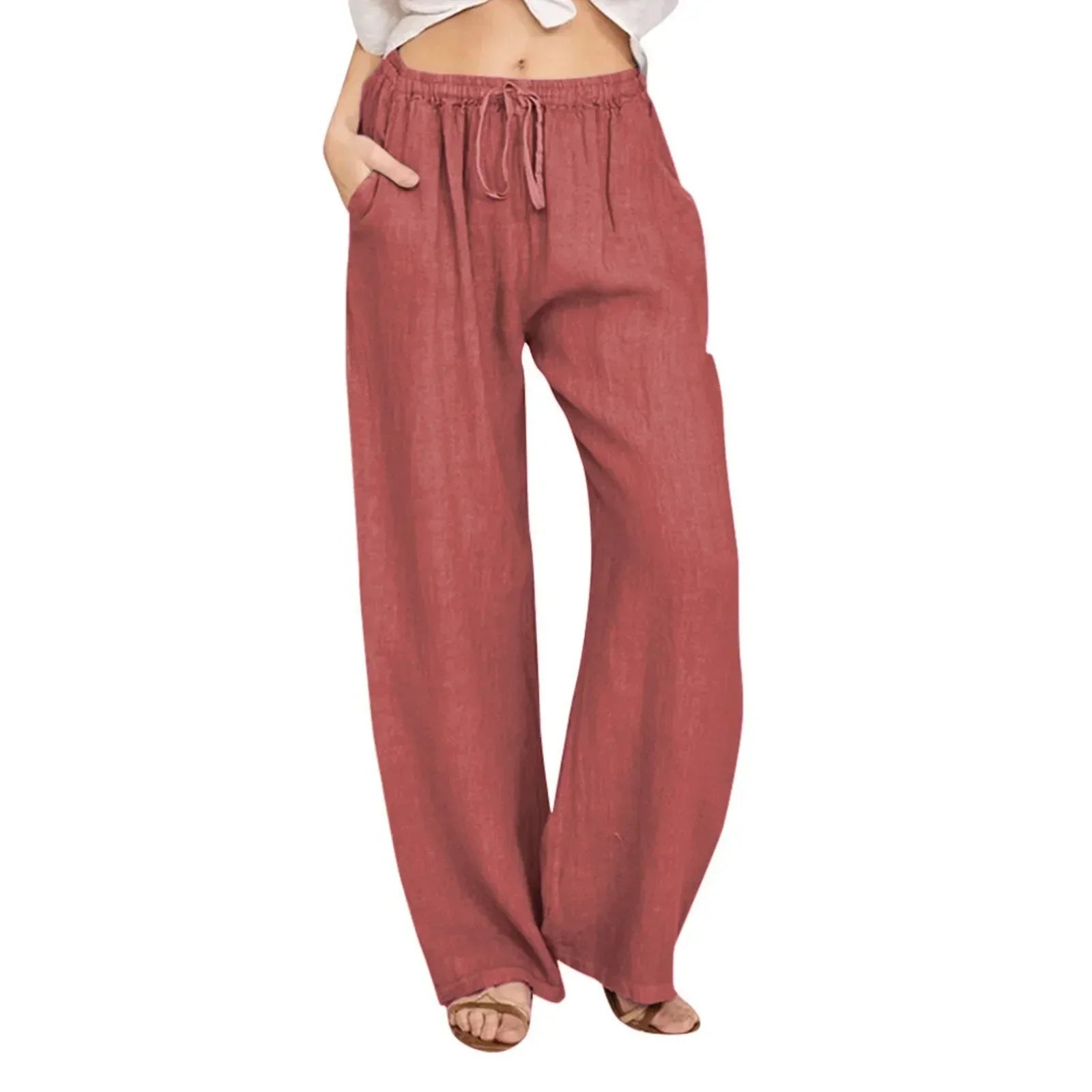 Mila Milano™ | Pantaloni comfort a gamba larga.