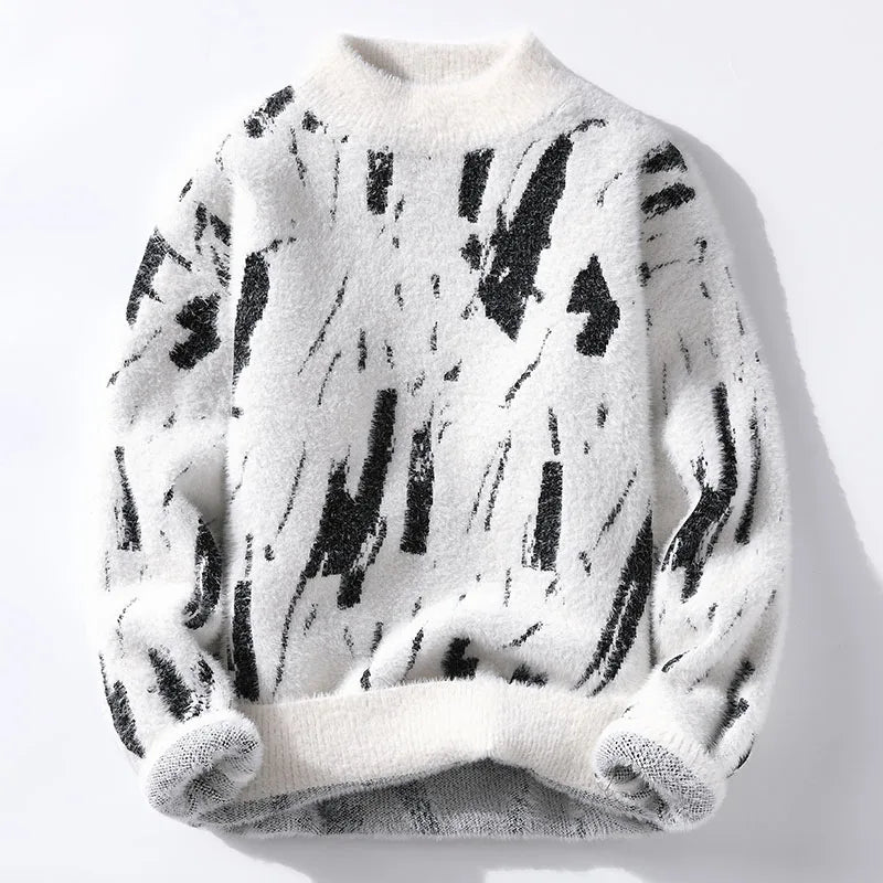 Pullover Tricot Ispirato all'Arte