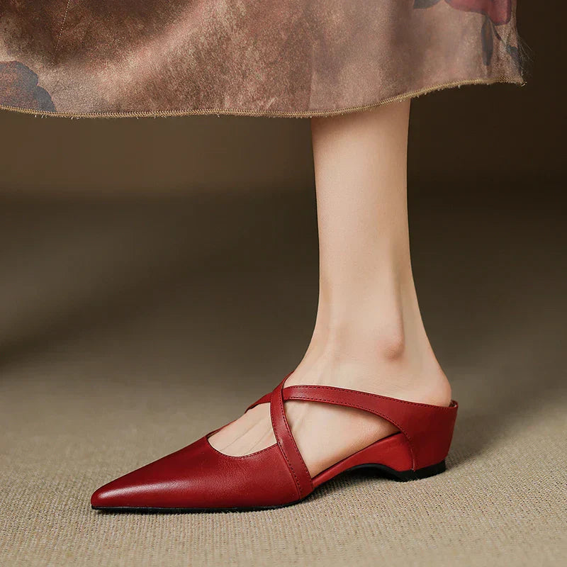 Mila Milano™ | Mules in Pelle Vera