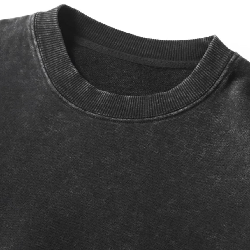 T-shirt Oversized Lavata in Acido da 350g