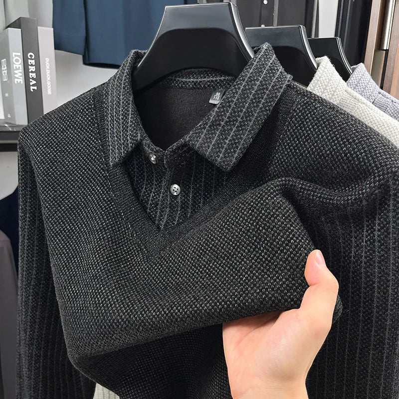 Camicia Spessa a Due Pezzi da Uomo