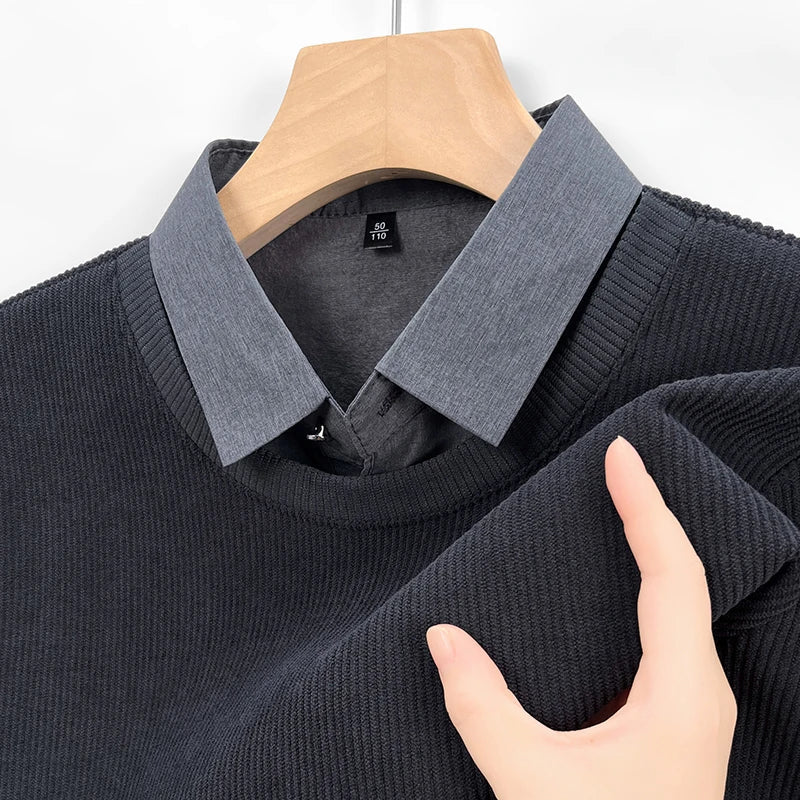 Pullover da uomo 2-in-1