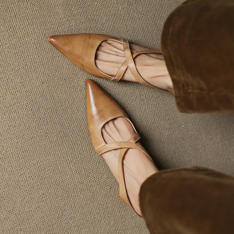 Mila Milano™ | Mules in Pelle Vera
