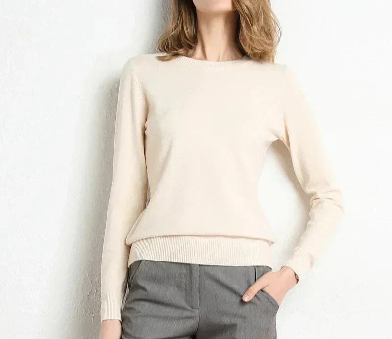 Mila Milano™ | Pull comfort in lana essenziale