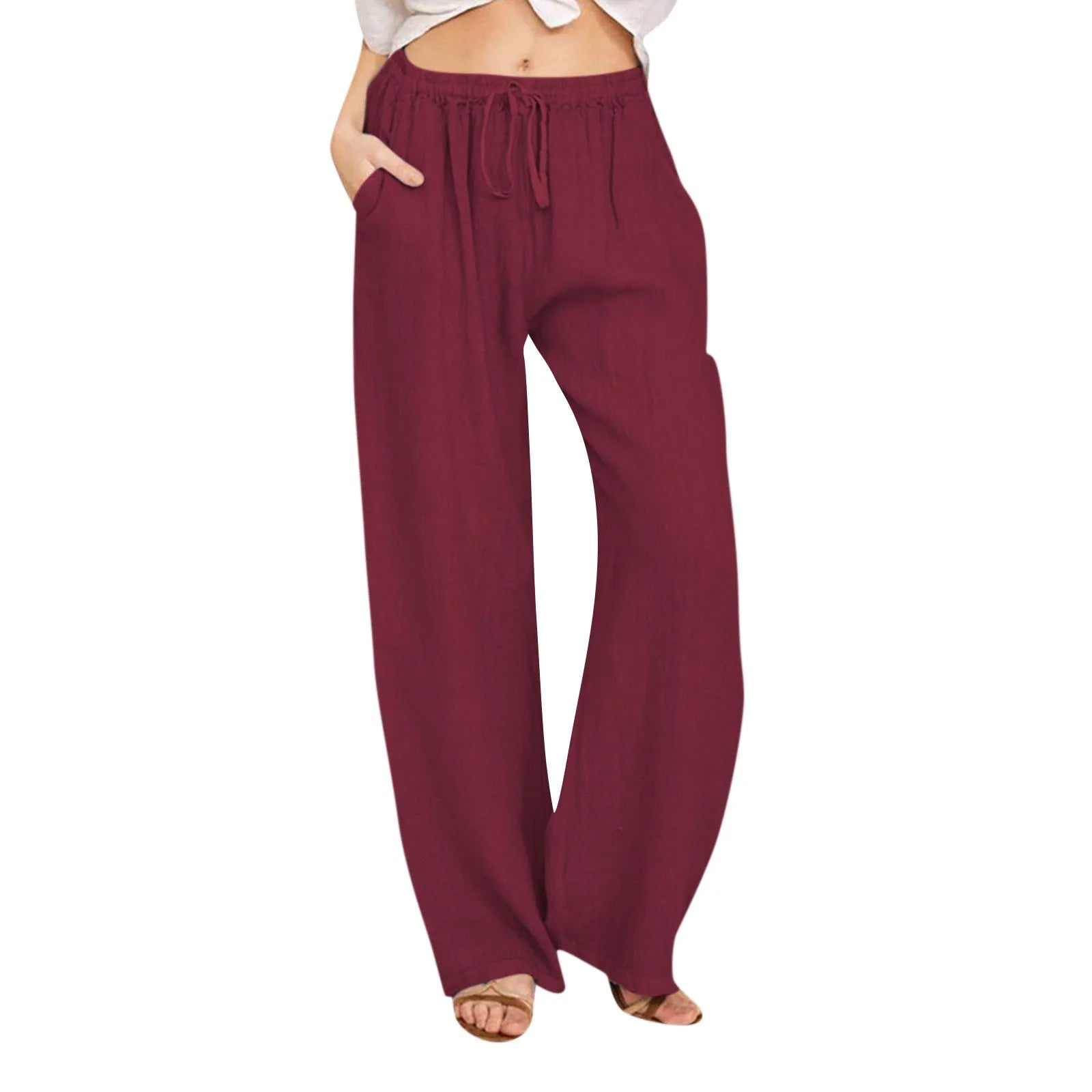 Mila Milano™ | Pantaloni comfort a gamba larga.