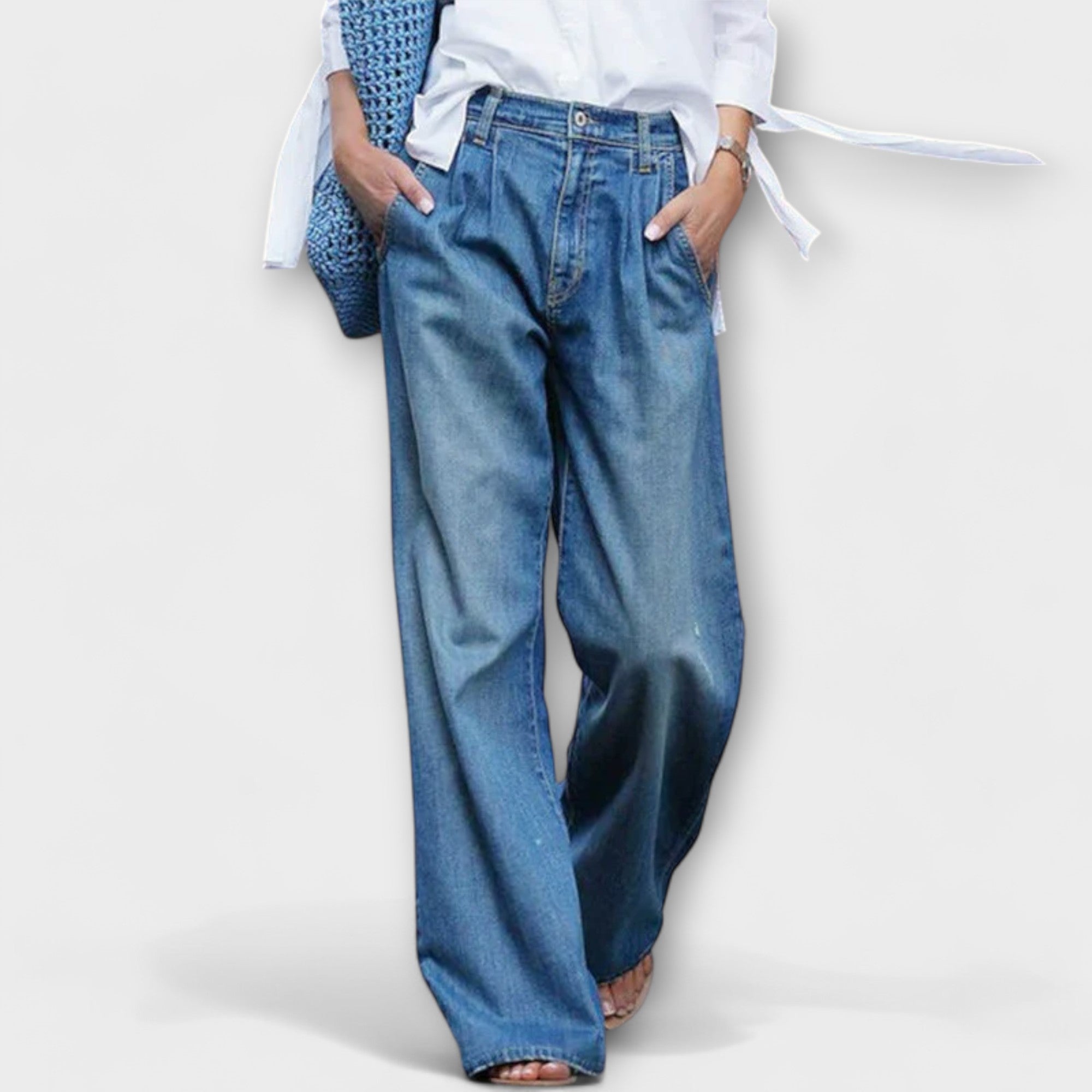 Mila Milano™ | Jeans con gamba larga