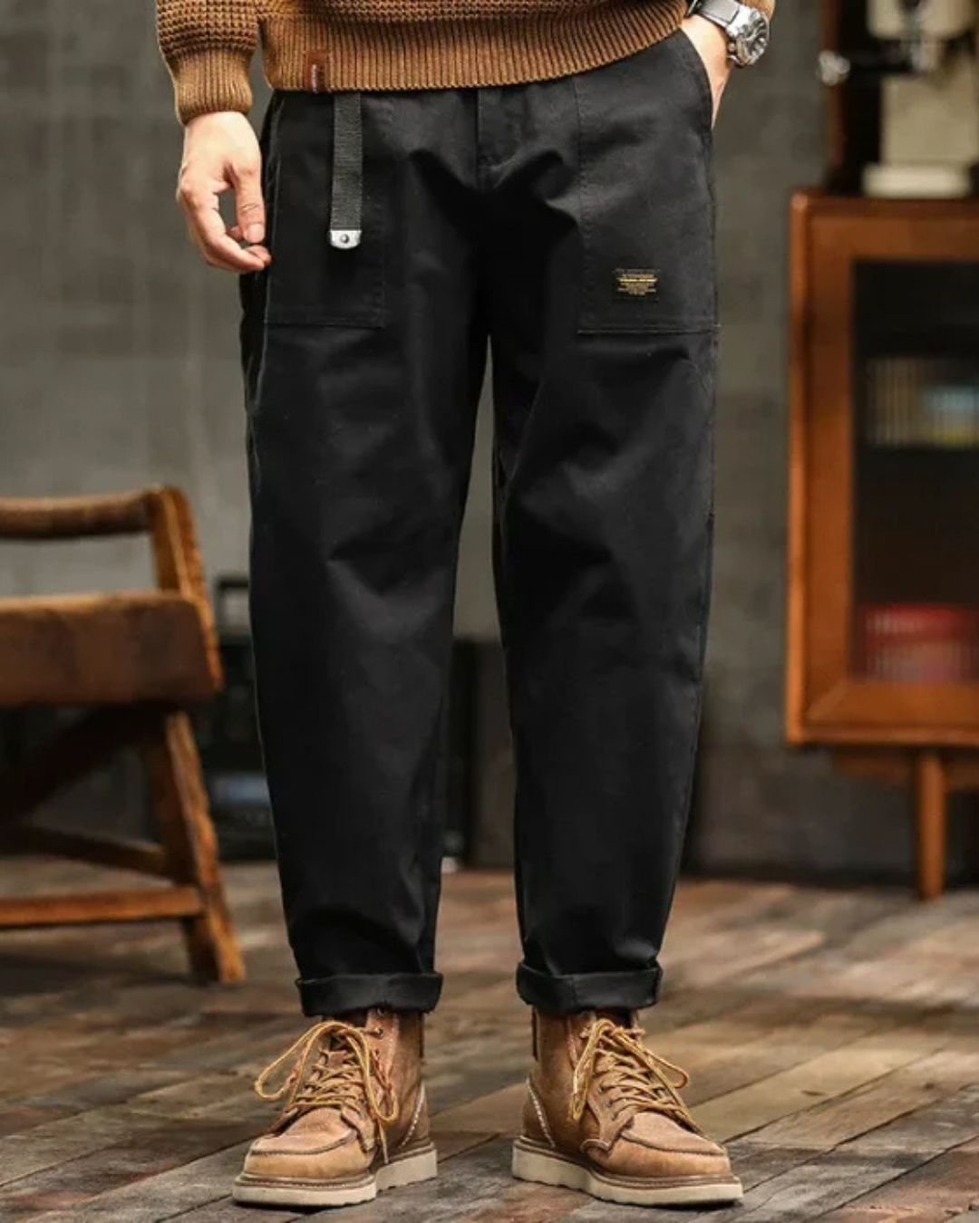 DUMONT LYON | PANTALONE CARGO CLASSICO