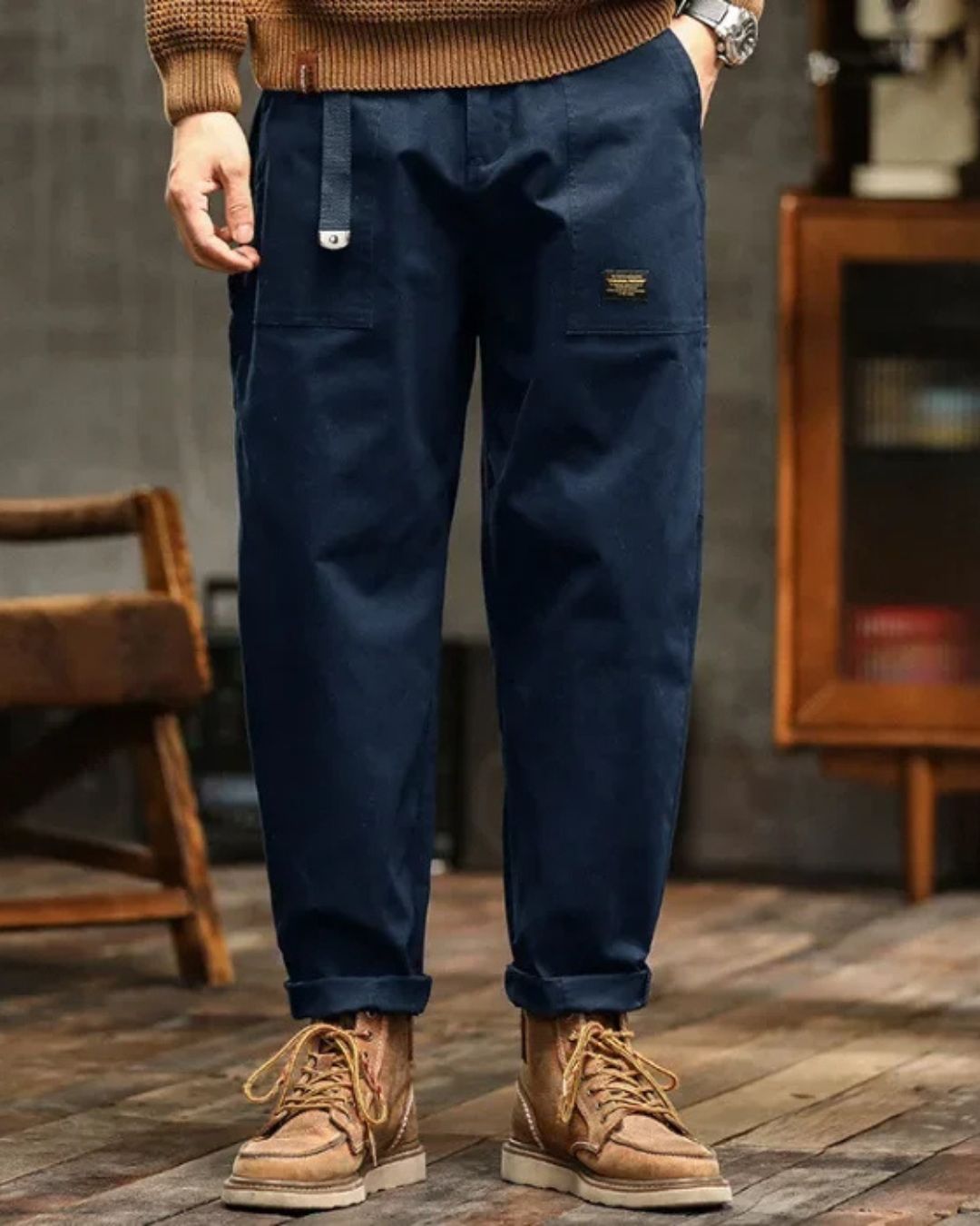 DUMONT LYON | PANTALONE CARGO CLASSICO