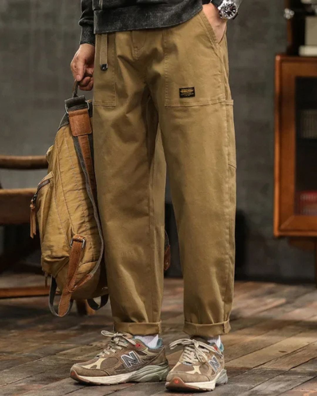 DUMONT LYON | PANTALONE CARGO CLASSICO