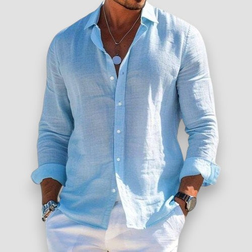 Jaromir – Camicia elegante in tessuto traspirante