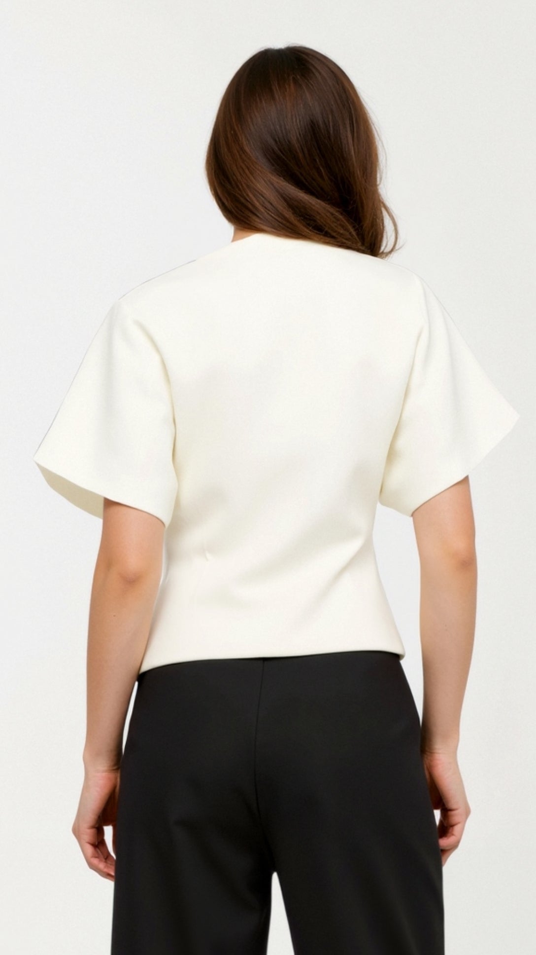 Blusa Amy con scollo a V