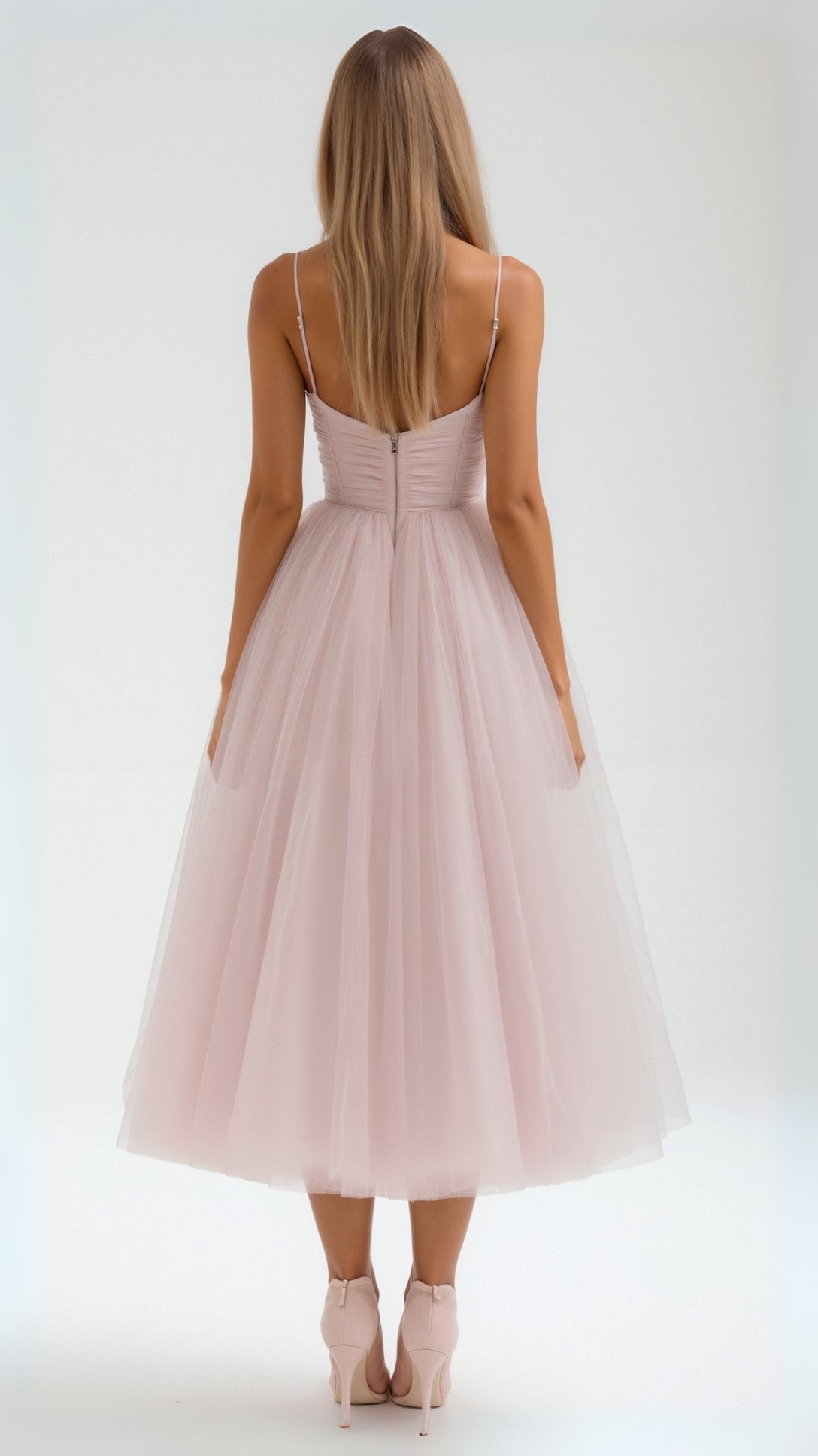 Calista Abito Midi in Tulle