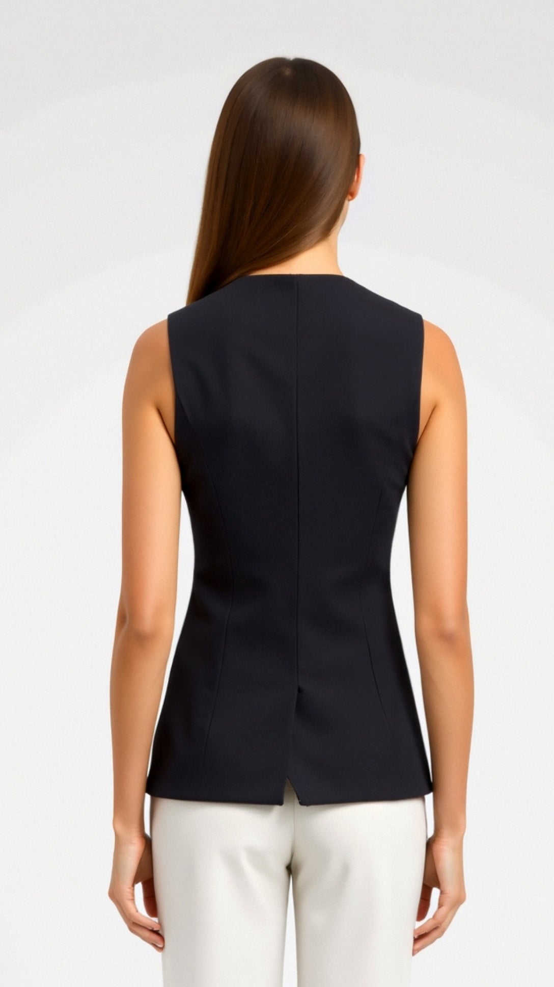 Top Ellie con bottoni