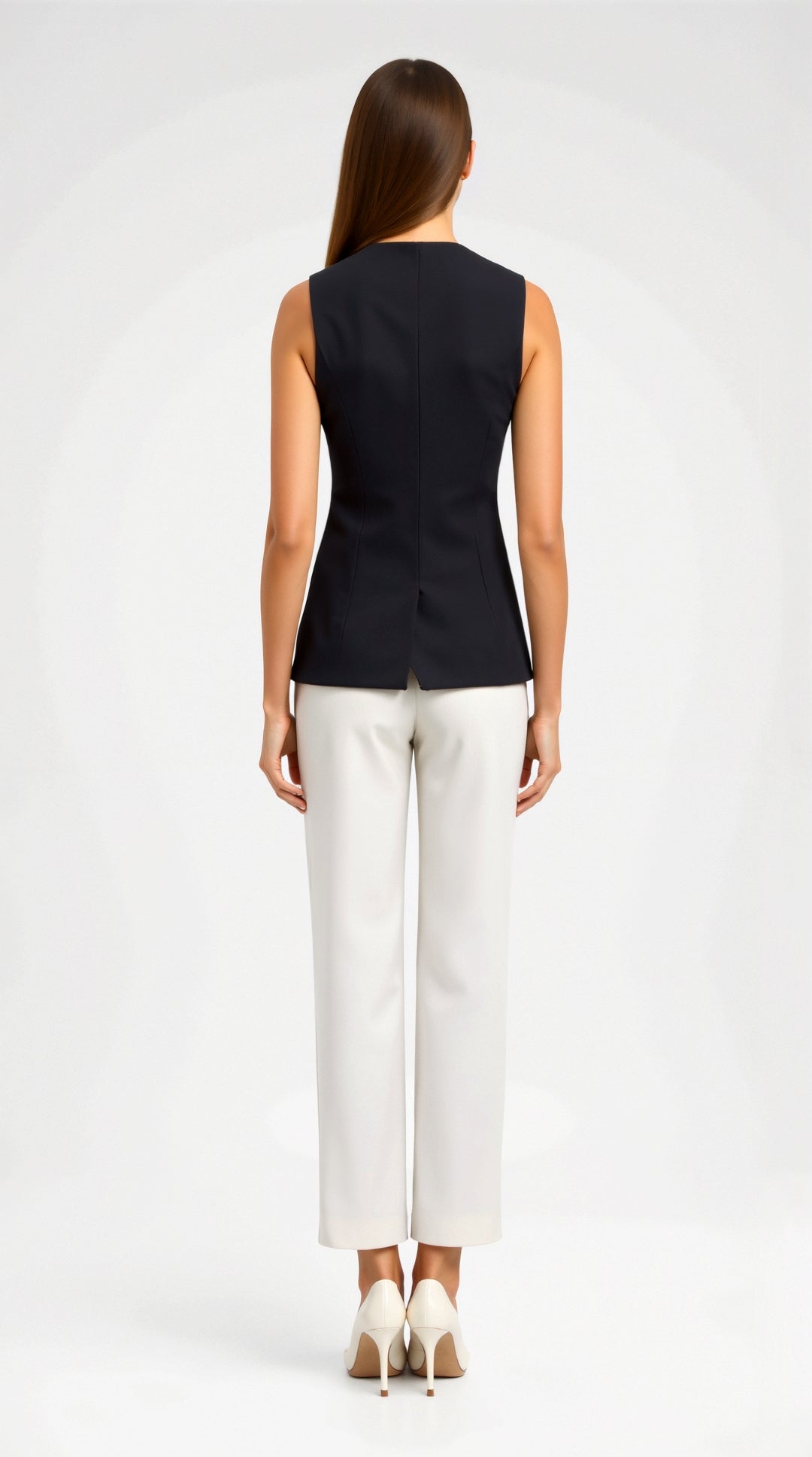 Top Ellie con bottoni