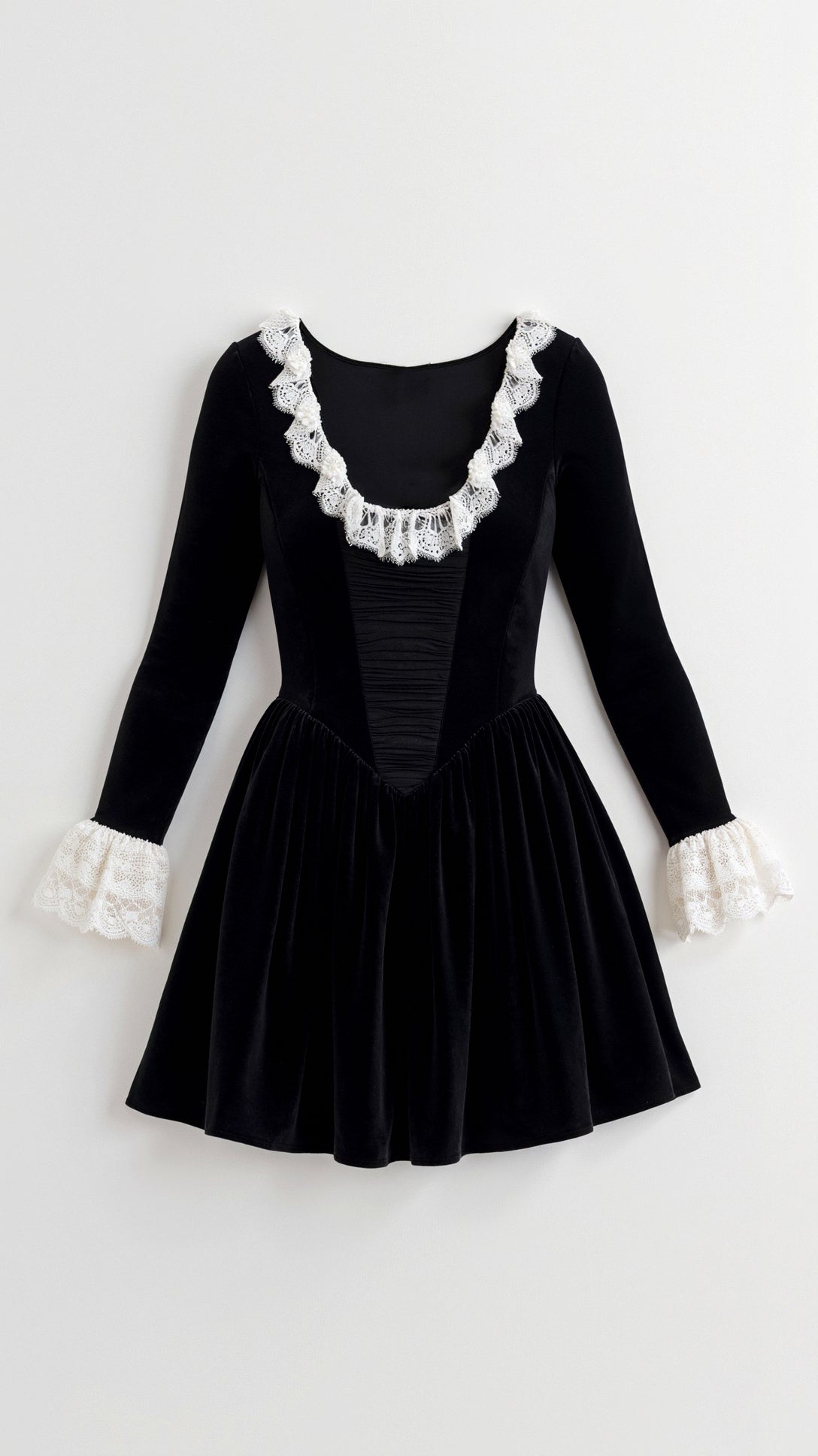 Abito Minikleid Fiora in Pizzo