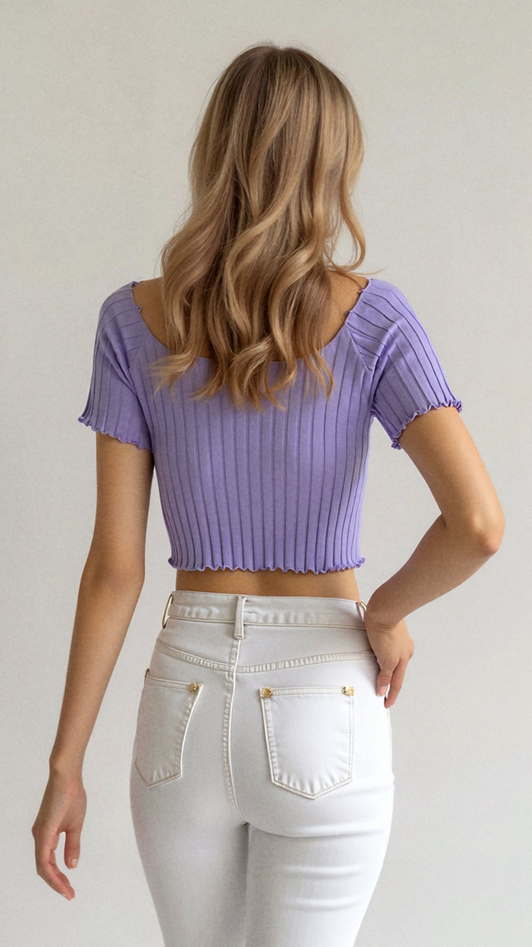 Isabel Top a Maniche Corte