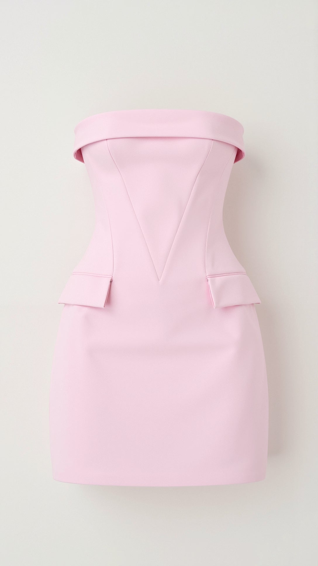 Abito Mini Senza Spalline "Persefone"