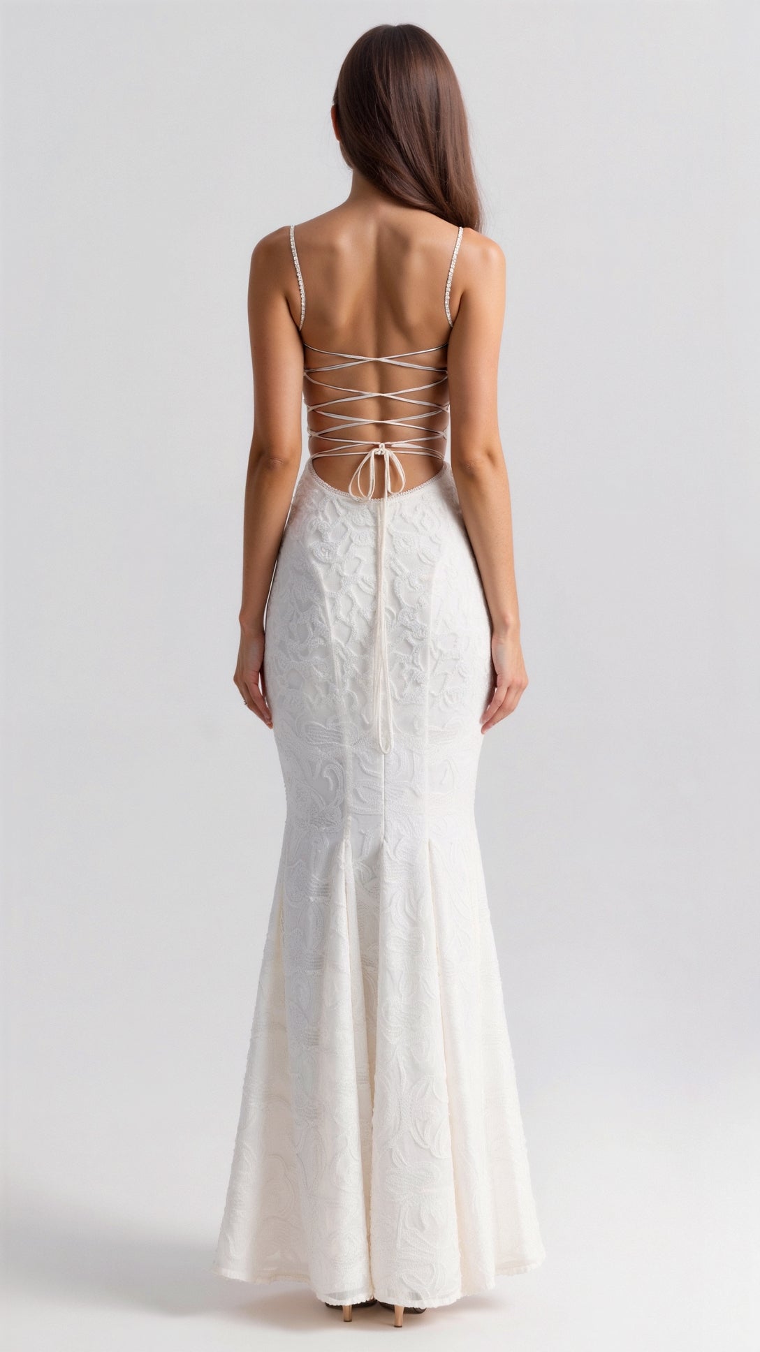 Ysolde – Abito lungo con lacci