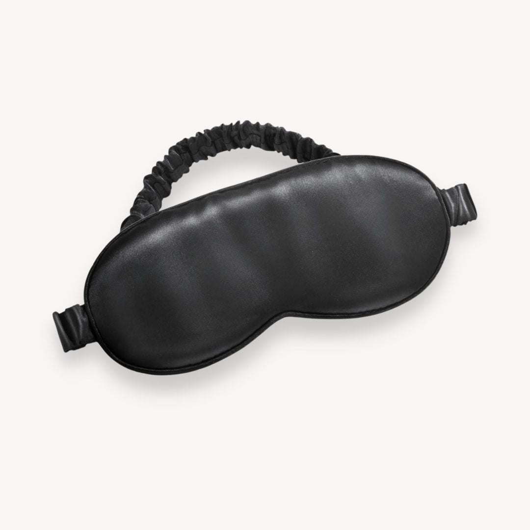 Maschera da Sonno in Seta Elegante | Nera